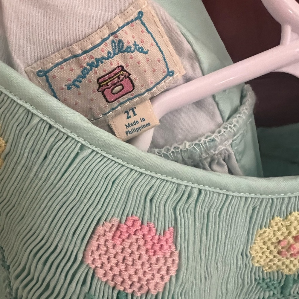 Smocked Spring dress - Picture 2 of 4